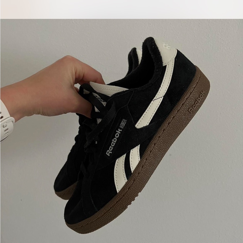 Reebok Classic Black and White Shoes